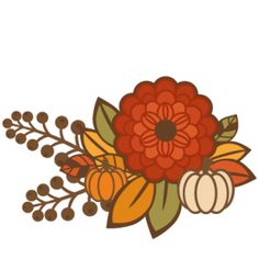236x236 Free Clipart Fall Flowers