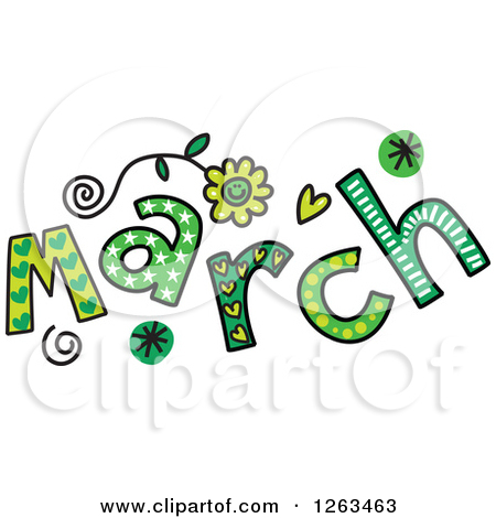 450x470 Month Of March Clip Art