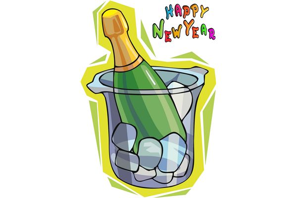 600x400 Happy New Year 2018 Clipart, Funny New Year Clip Art Free Download