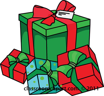 350x323 Christmas Presents Clip Art