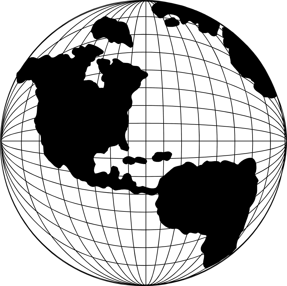 958x955 Globe Clipart Globe Map