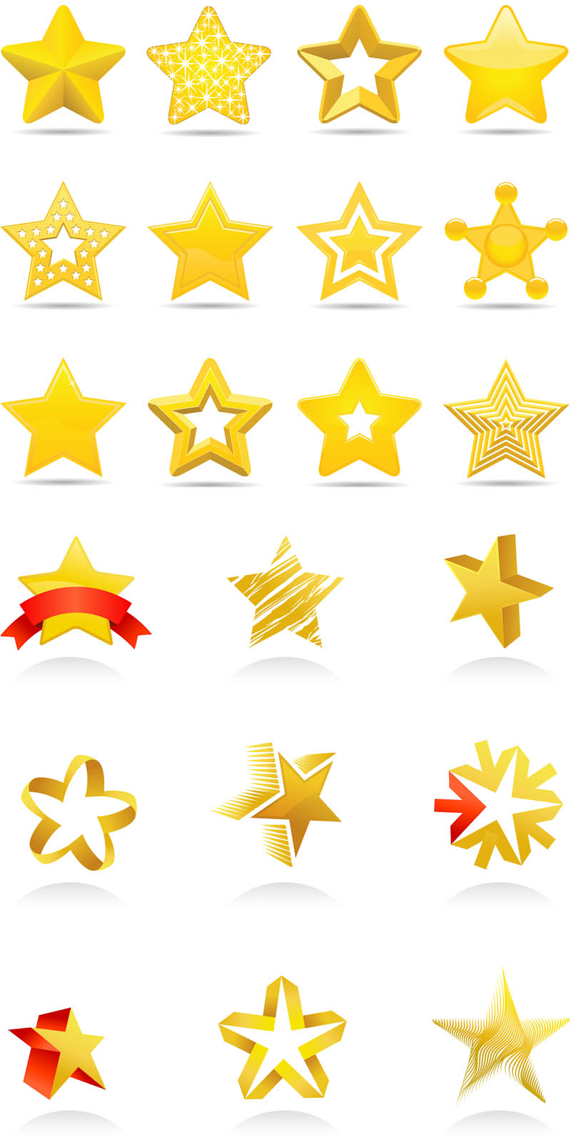 800x1600 Gold Star Logos Vector Vector Graphics Blog