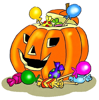 346x350 Halloween Candy Clip Art