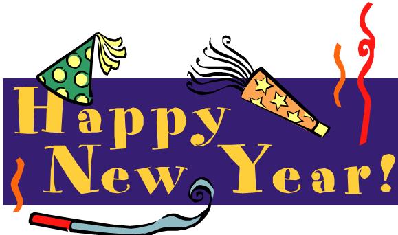 579x342 Happy New Year Banner Clip Art Happy New Year Free Png Image