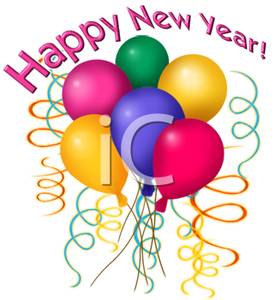 275x300 Party Clipart Happy New Year