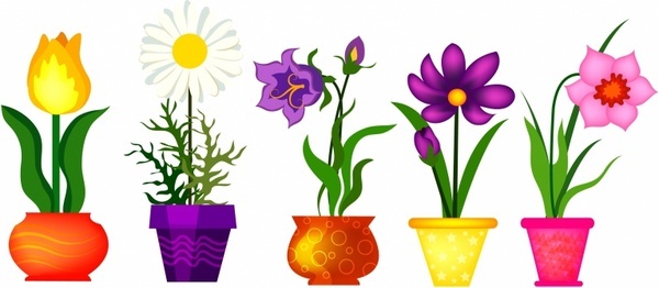 600x262 Spring Flowers Clip Art Free Vector Download (214,052 Free Vector