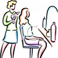 200x200 Hair Salon Clipart Free