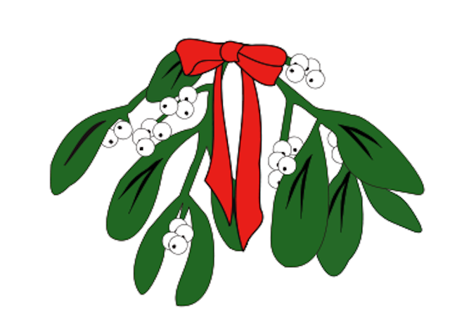 640x479 Mistletoe Clip Art