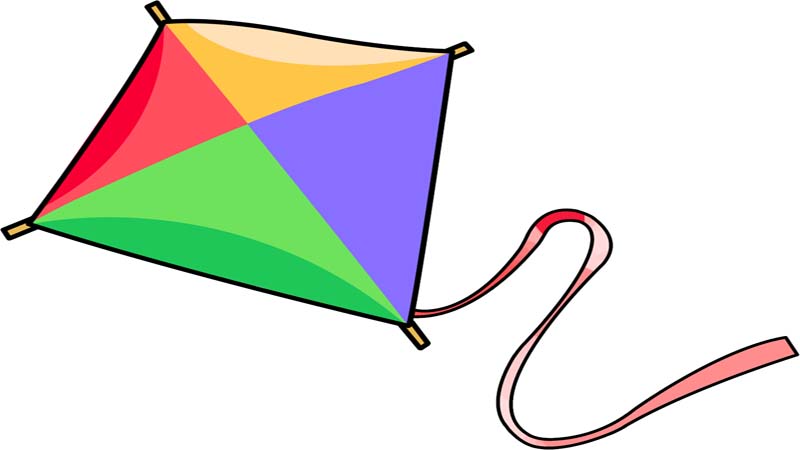 800x450 Five Clipart Kite