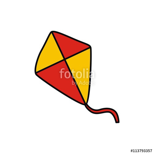500x500 Kite Clip Art Vector Stock Image And Royalty Free Vector Files