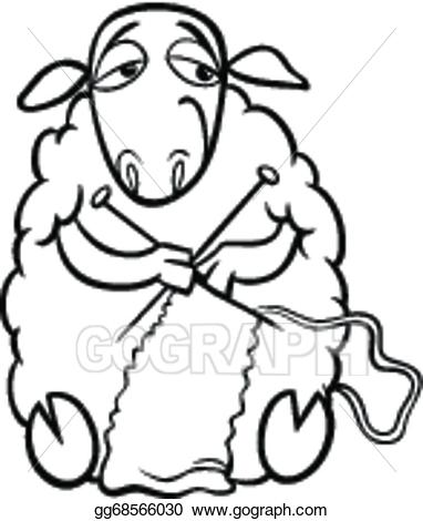382x470 Knitting Clip Art