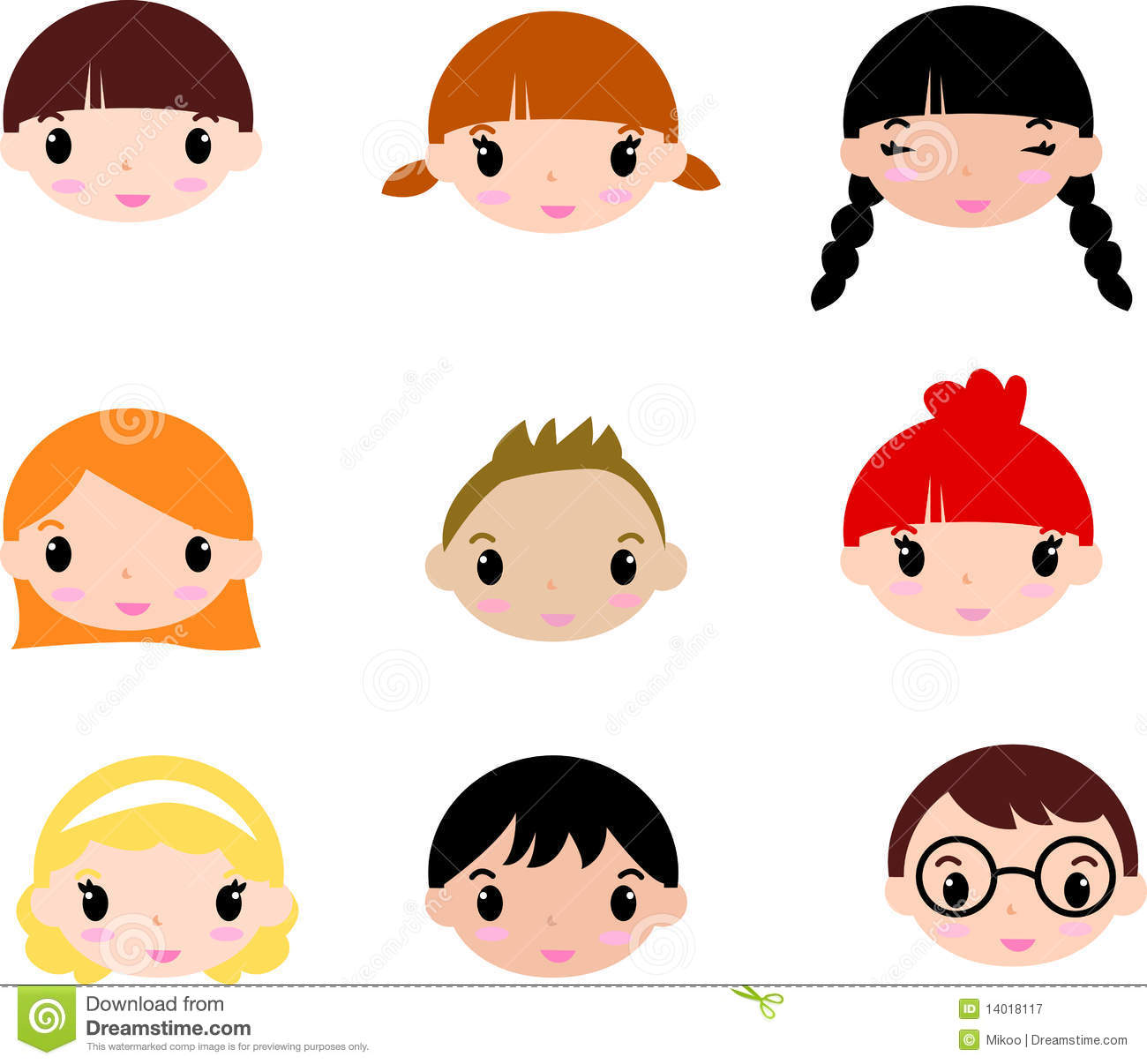 1300x1206 Children Face Clipart