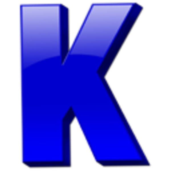 600x600 Letter K Icon Free Images