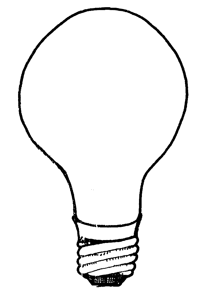 752x1040 Light Bulb Lightbulb Drawing Free Clipart Images