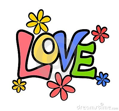 400x373 Free Clip Art Word Love