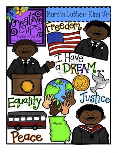 236x305 Clip Art Of Dr.martin Luther King With Children Of The World