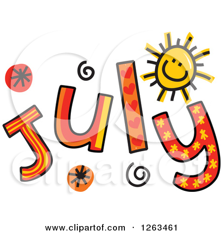 450x470 Month Of July Clipart