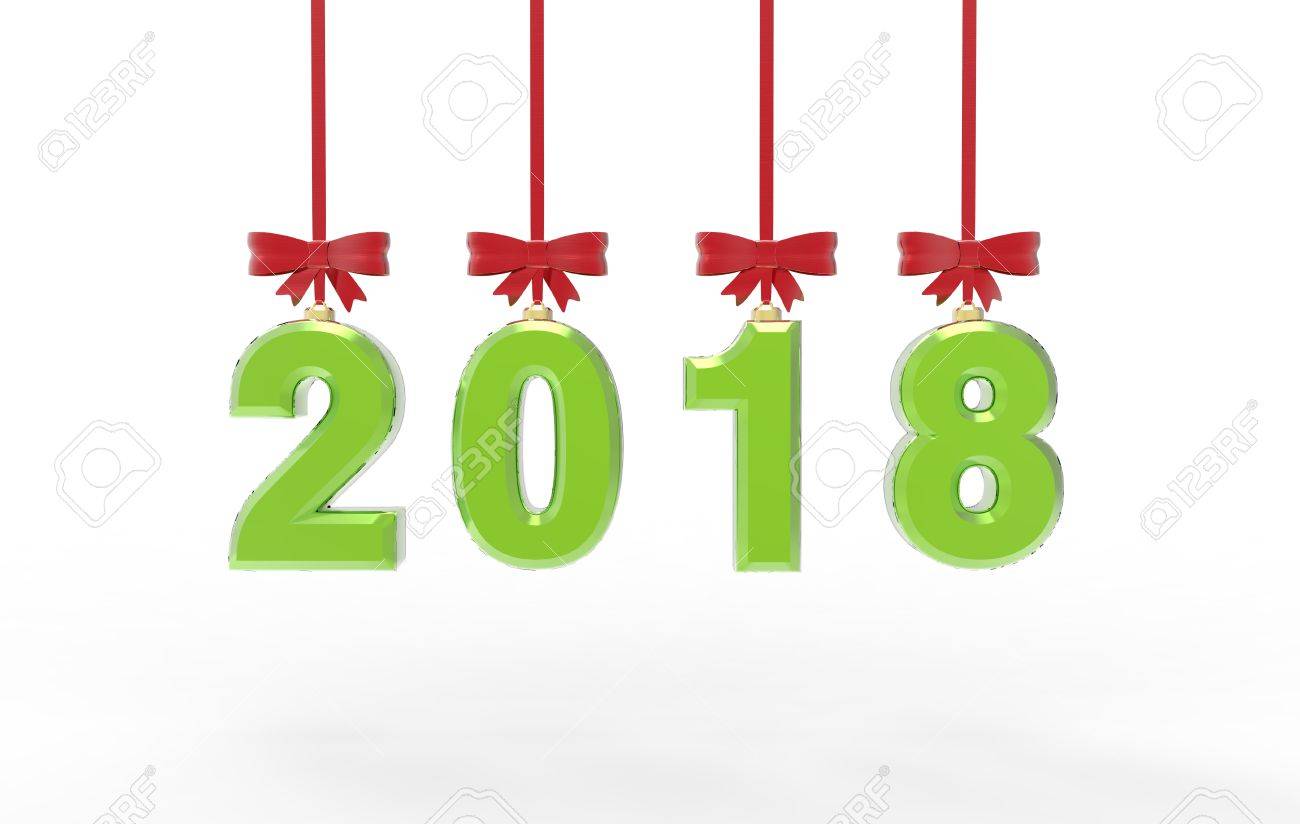 1300x824 Happy New Year 2018 Stock Photo, Picture And Royalty Free Image