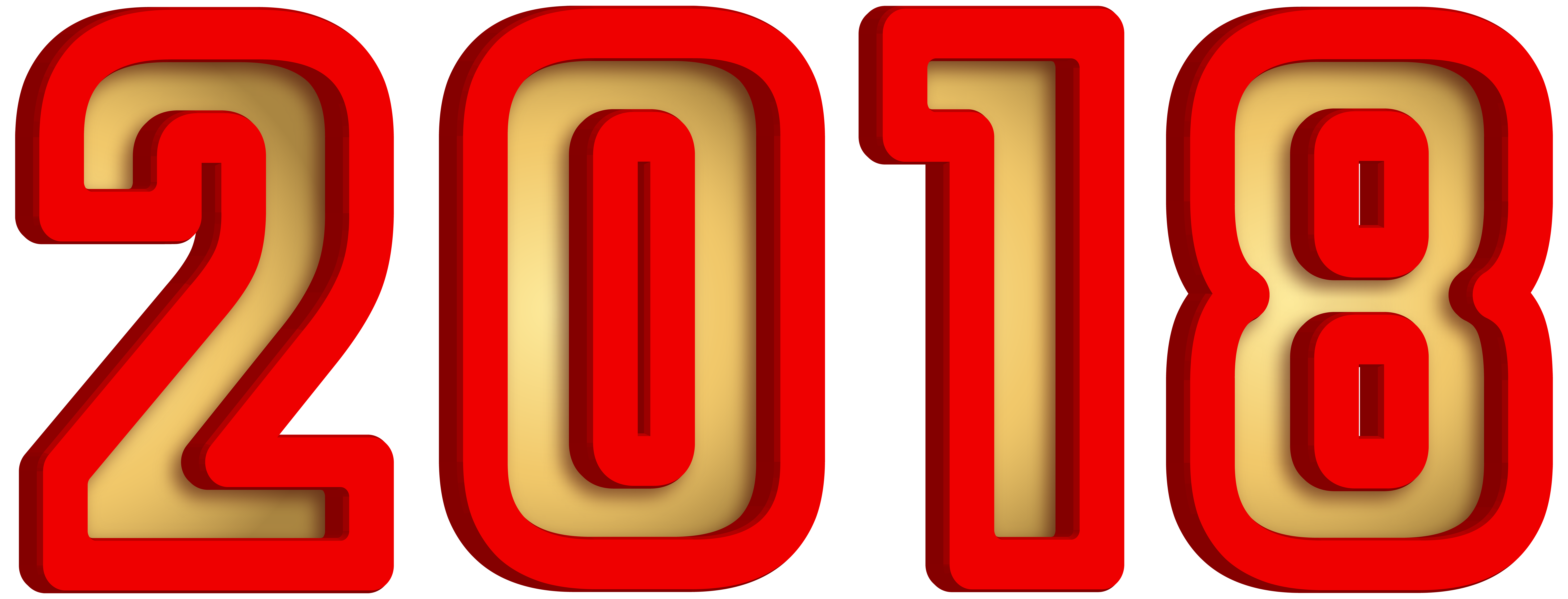 8000x3055 2018 Gold Red Transparent Png Clip Artu200b Gallery Yopriceville
