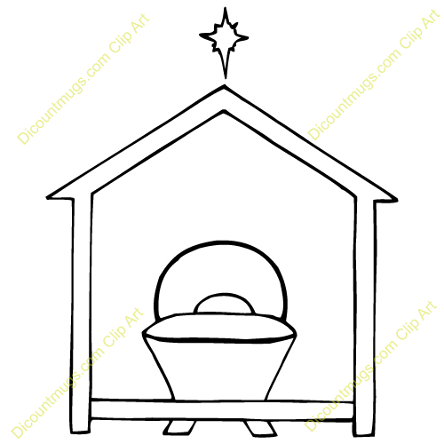 500x500 Manger clipart