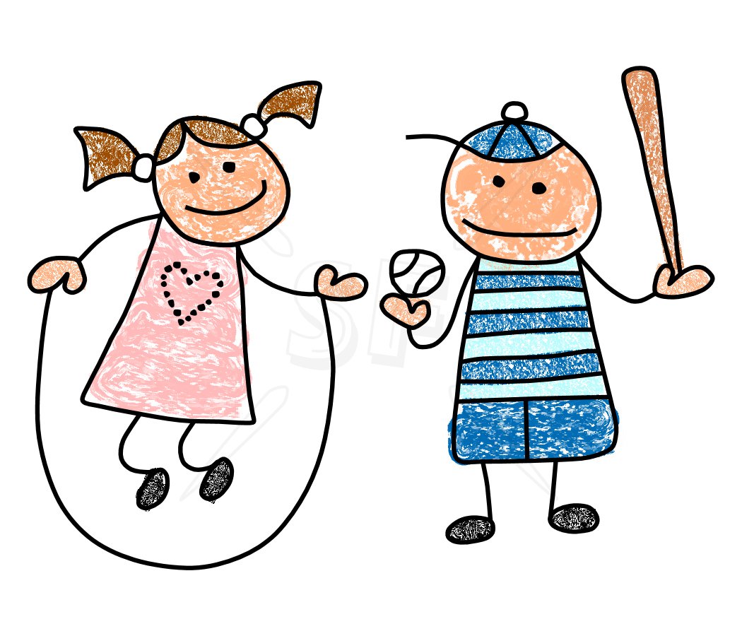 1050x900 Free Clipart Of Kids Playing