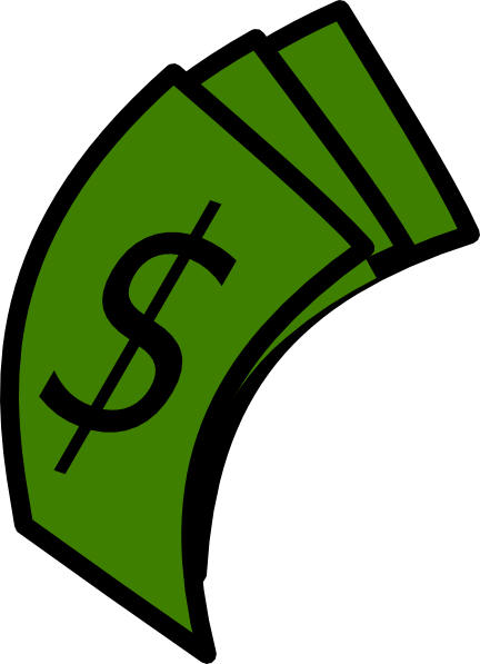 432x597 Money Clip Art