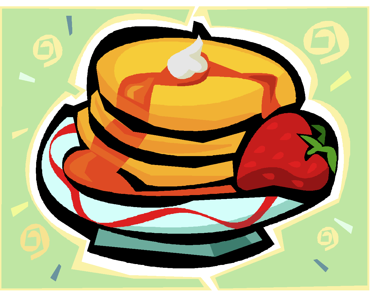 1311x1037 Pancake Clipart Breakfast Buffet