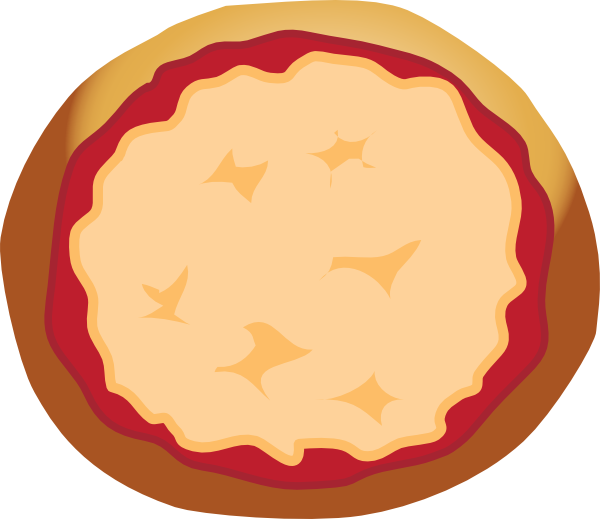 600x519 Pizza Plain Clip Art