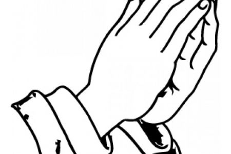 450x300 Open Praying Hands Clip Art