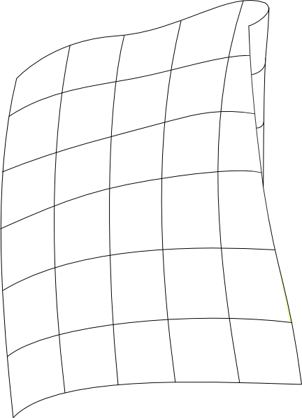 432x598 Clip Art Black And White Quilt Clipart Image