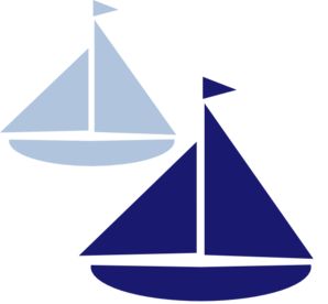 298x276 Sailboat Silhouette Clip Art
