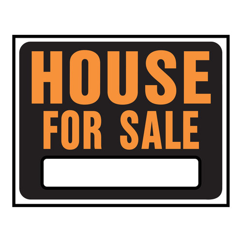 500x500 House For Sale Sign Clipart