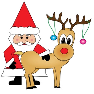 300x300 Free Christmas Clip Art Image