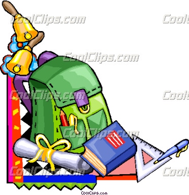372x383 Bag Clipart School Stuff