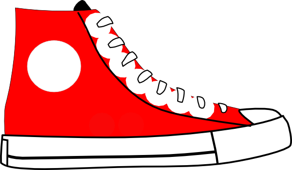 600x351 Free High Cut Sneaker Clipart
