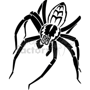 300x300 Royalty Free Spider 374523 Vector Clip Art Image