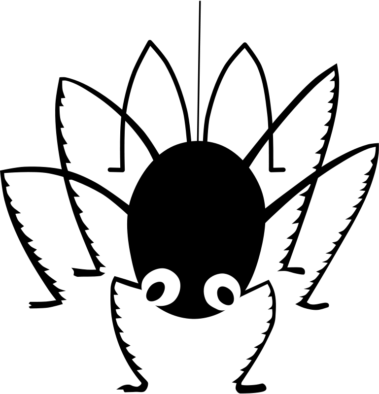 769x800 Clipart Spider Clipart Image