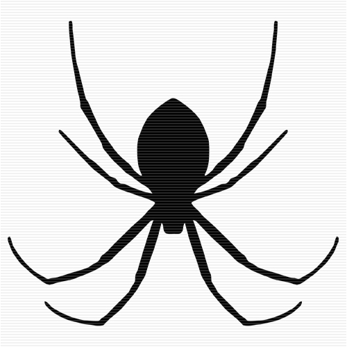 500x500 Spider Clipart