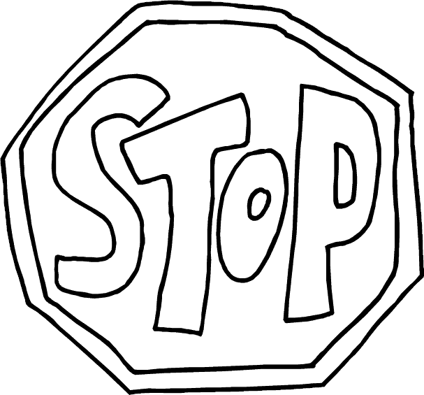 607x565 Stop Sign Free Vector 3kb Clipart Clip Art Images Image 8