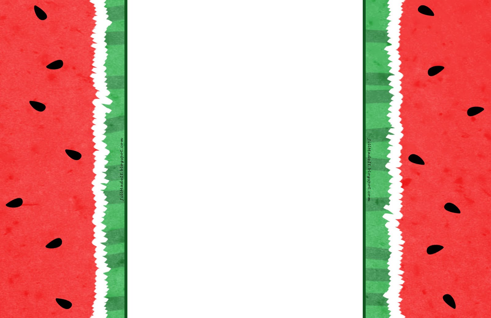 1600x1035 Watermelon Clipart Border