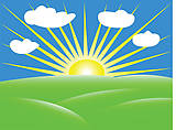 170x118 Sunrise Clipart Graphic