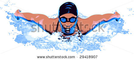 450x201 Goggles Clipart Competitive Swimming