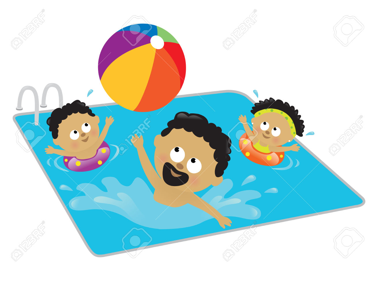 1300x974 Pool Clipart Child Swimming