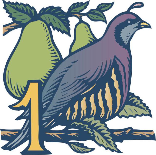 640x637 Twelve Days Of Christmas