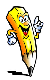 200x315 Pencil Writing Clip Art Clipart Free Clipart Images