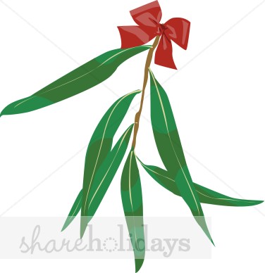 376x388 Christmas Ornaments Clipart Leaves