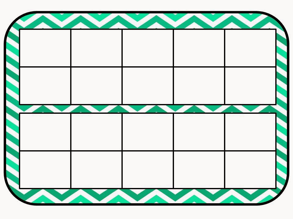 960x720 Empty Ten Frame Clipart