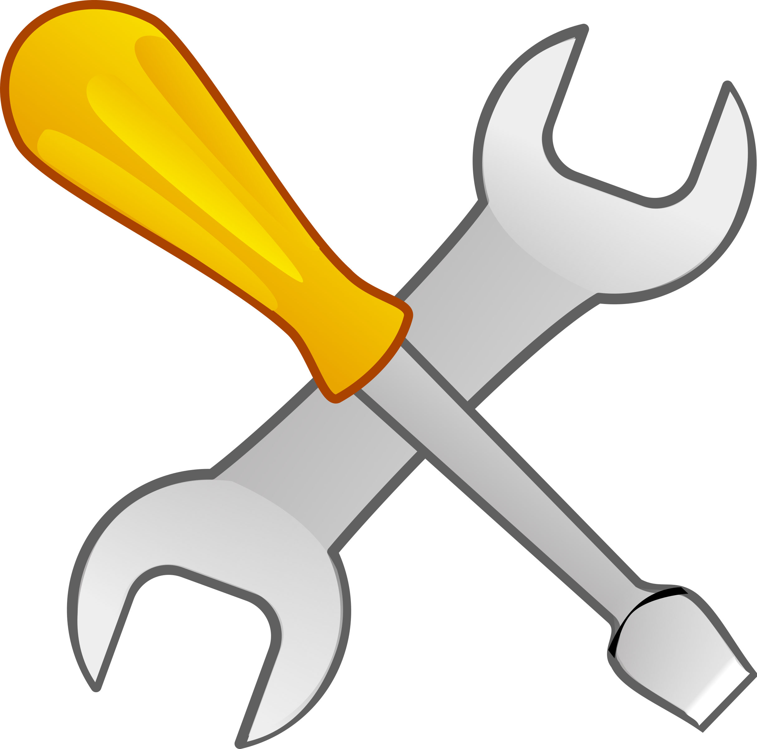 2427x2400 Screwdriver And Wrench Vector Clipart Free Public Domain Stock