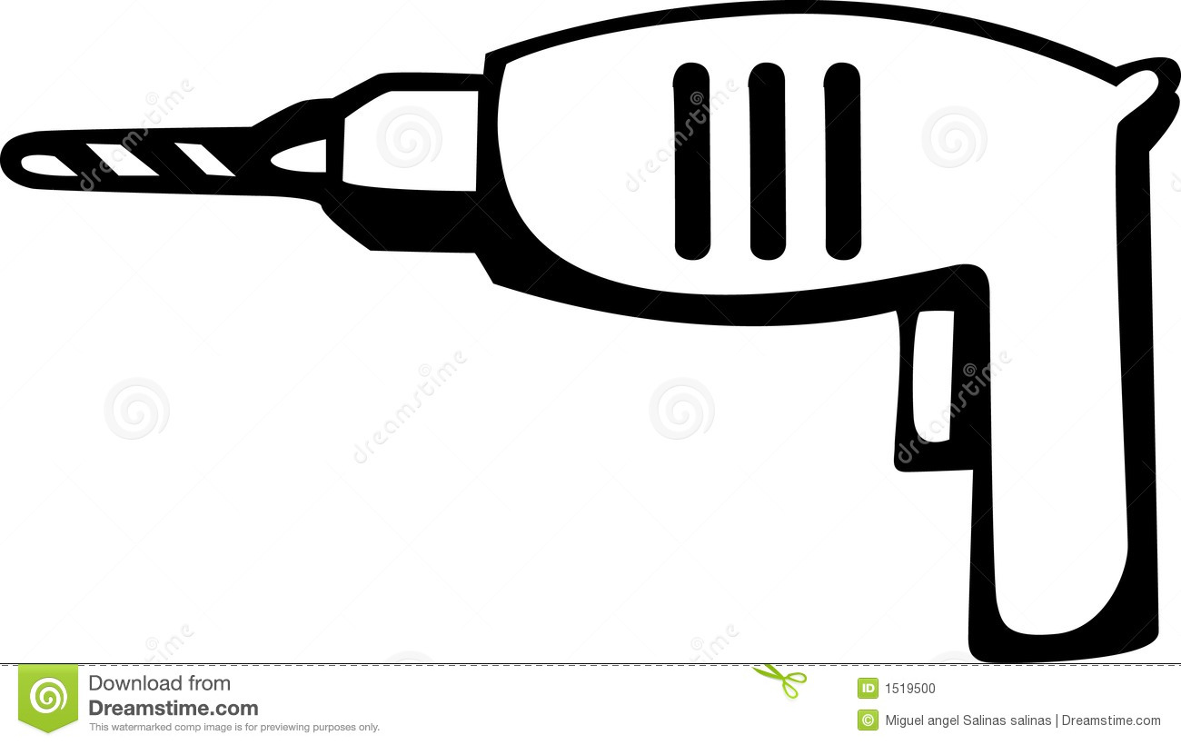 1300x820 Drill Clipart Black And White