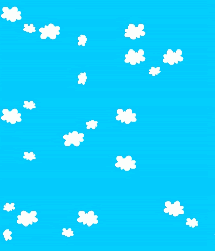 422x492 Sky Clipart Animated Cloud